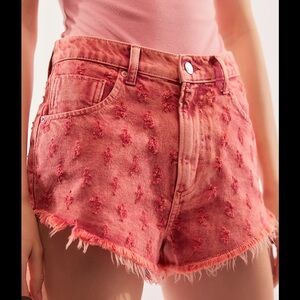 NWT Free People Mixed Emotions High Rise Short